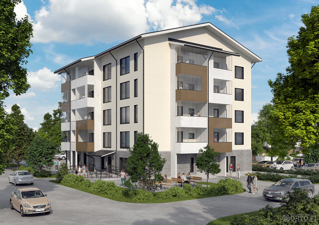 Commercial architectural 3D-visualisation 5/7.