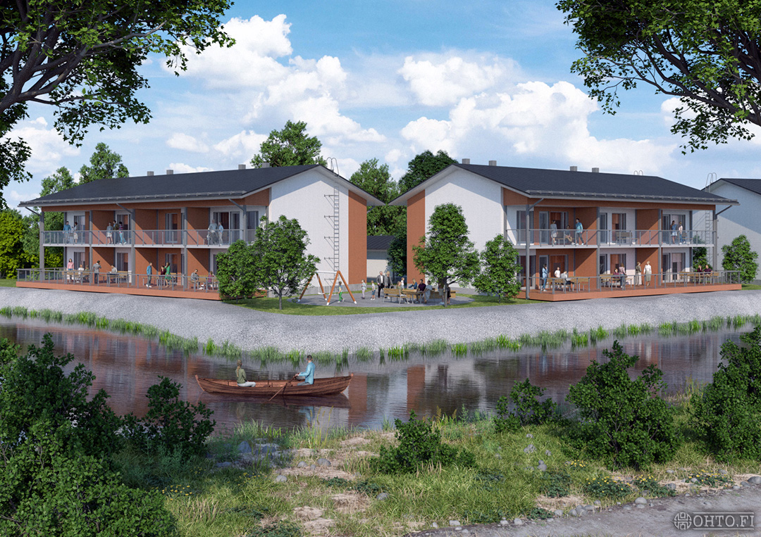 Commercial architectural 3D-visualisation 6/7.