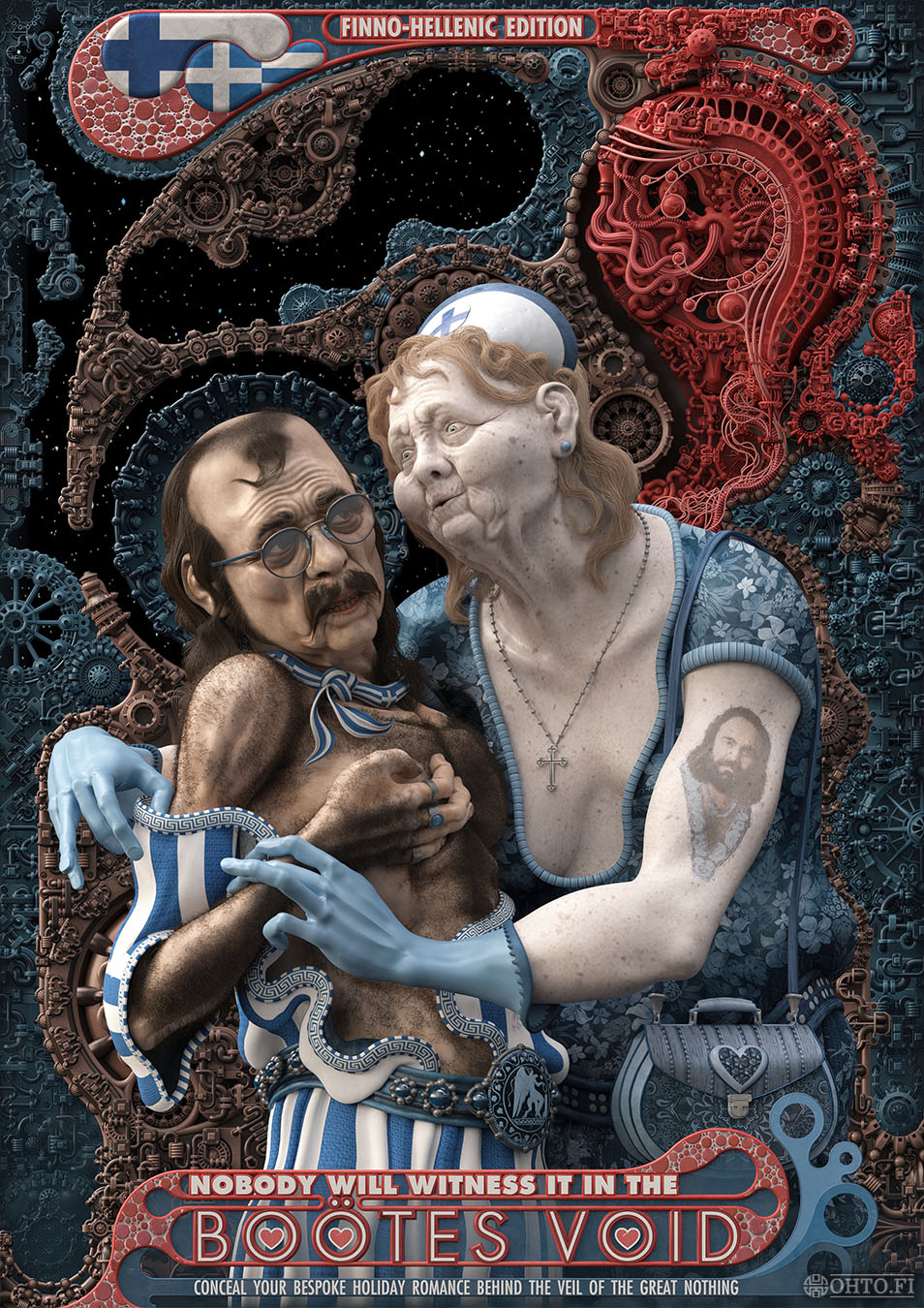 Nobody Will Witness It in the Bo�tes Void, a fictional travel ad made with 3ds Max and ZBrush.